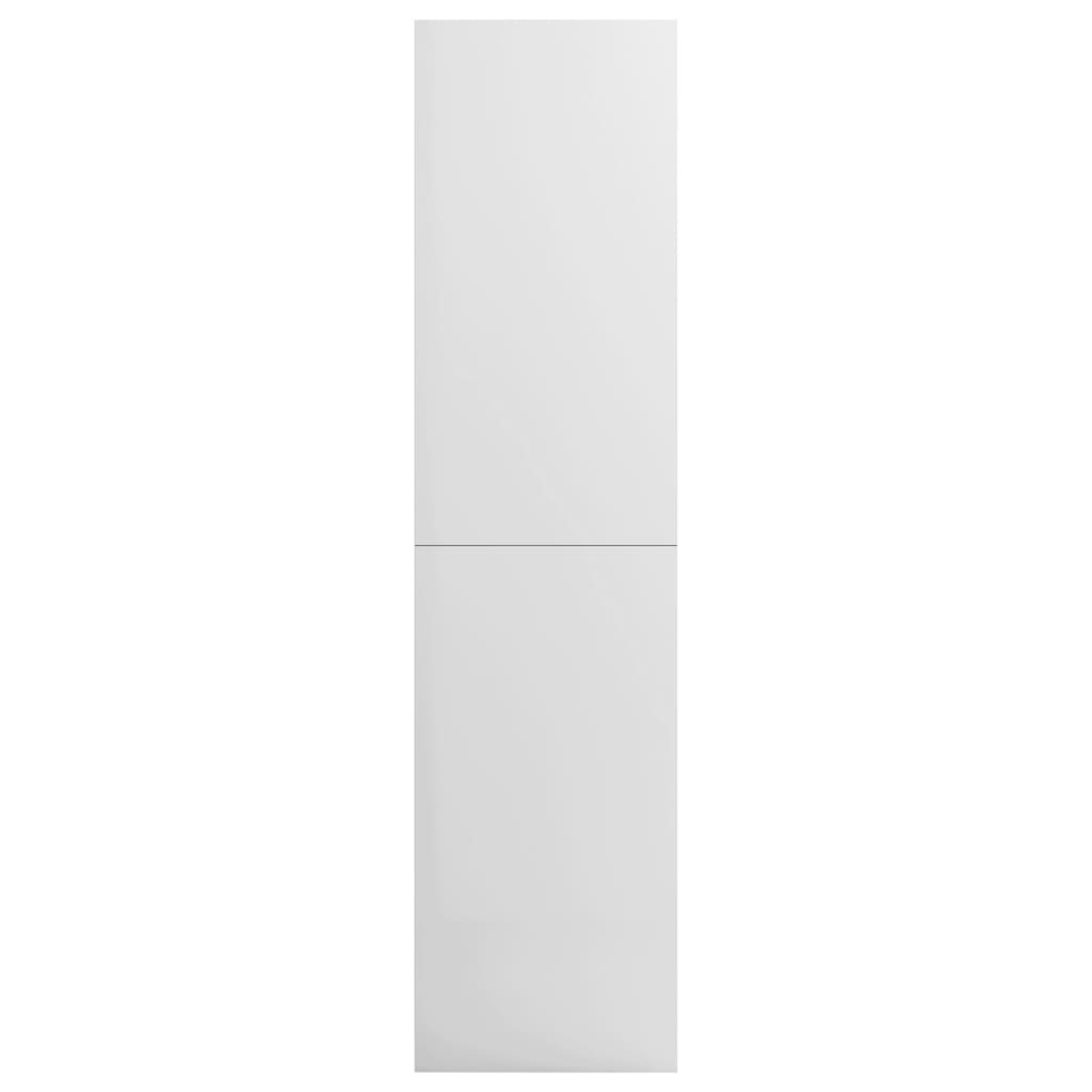 Armadio Bianco Lucido 100x50x200 cm in Truciolato cod mxl 62084