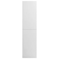 Armadio Bianco Lucido 100x50x200 cm in Truciolato cod mxl 62084