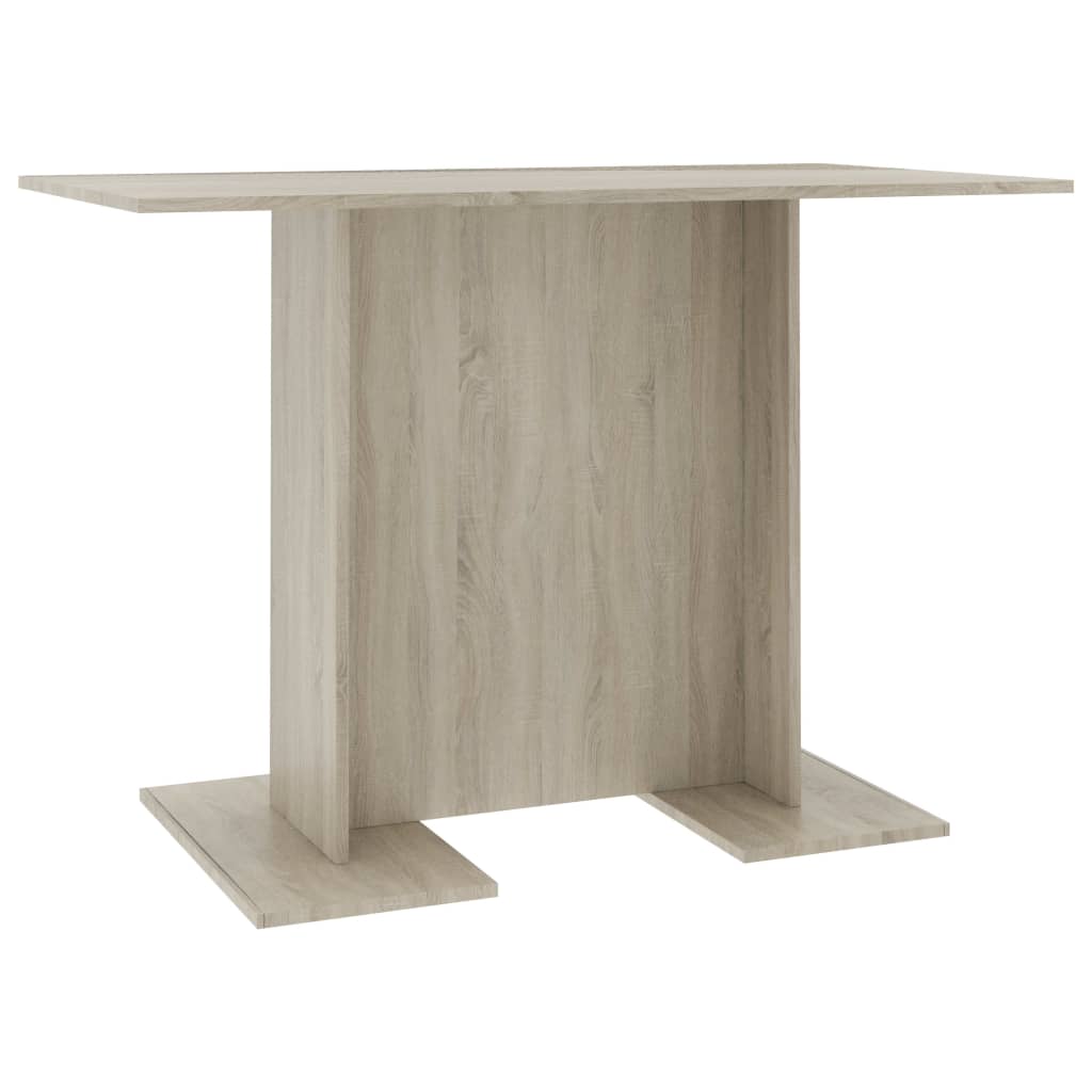 Tavolo da Pranzo Rovere Sonoma 110x60x75 cm in Truciolato