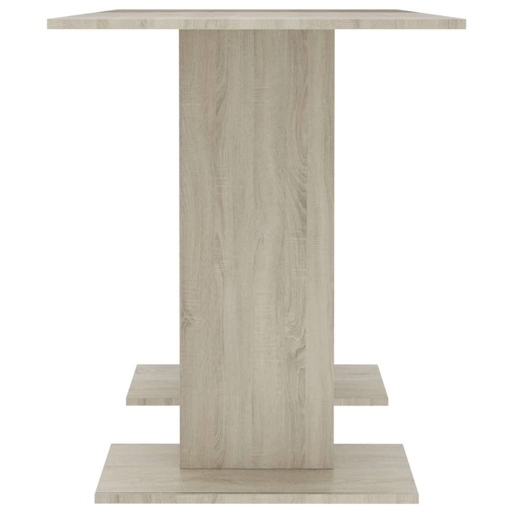 Tavolo da Pranzo Rovere Sonoma 110x60x75 cm in Truciolato