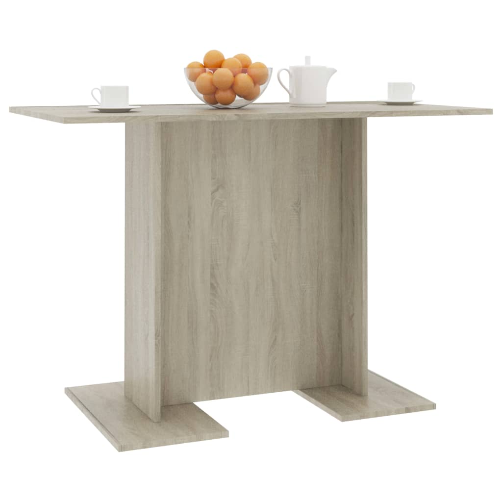 Tavolo da Pranzo Rovere Sonoma 110x60x75 cm in Truciolato