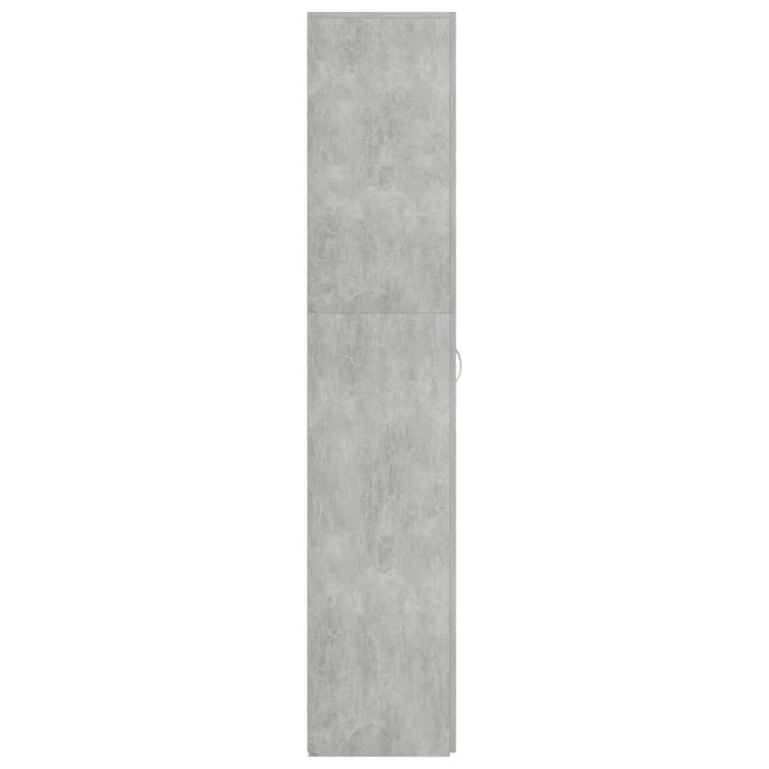 Scarpiera Grigio Cemento 80x35,5x180 cm in Truciolato cod mxl 52519