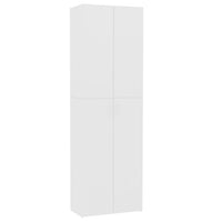 Armadio per Ufficio Bianco 60x32x190 cm in Legno Multistrato 800297