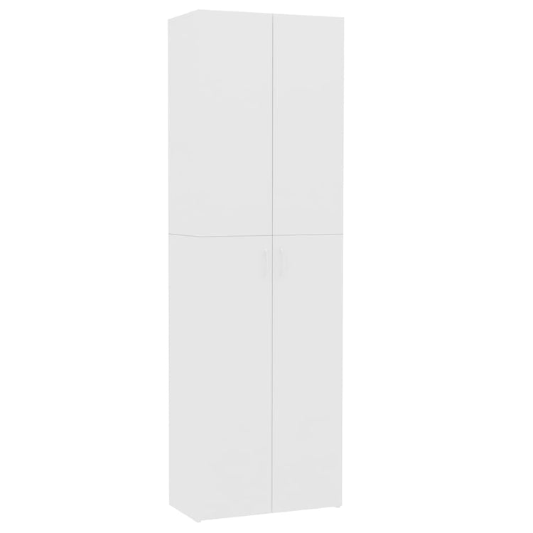 Armadio per Ufficio Bianco 60x32x190 cm in Legno Multistrato 800297