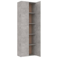 Armadio per Ufficio Grigio Calcestruzzo 60x32x190 cm Truciolato 800301