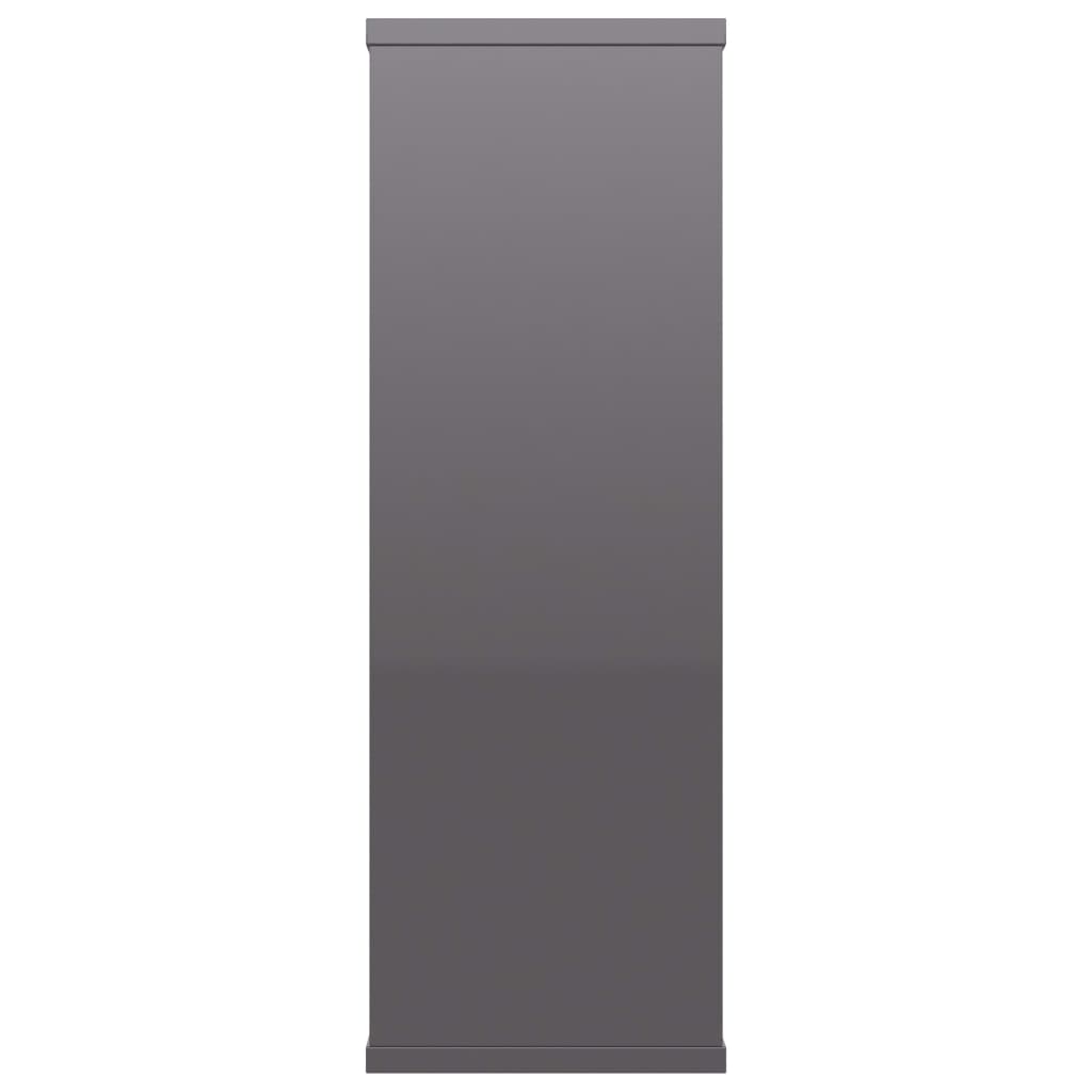 Mensole a Muro Grigio Lucido 104x20x58,5 cm in Truciolato cod mxl 33298