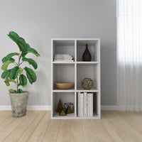 Libreria/Credenza Bianco Lucido 66x30x97,8 cm in Truciolato cod mxl 17693