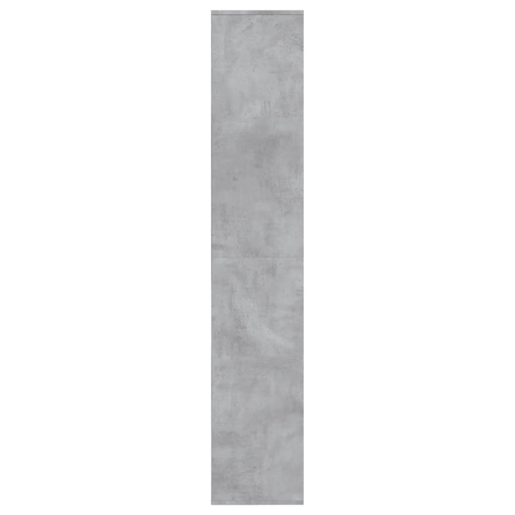 Scarpiera Grigio Cemento 54x34x183 cm in Truciolato cod mxl 68374