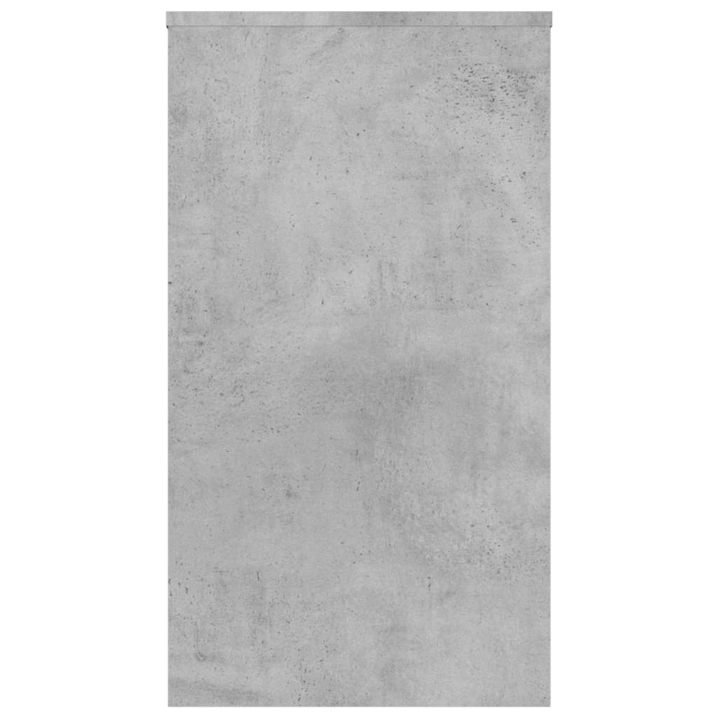 Scrivania Grigio Cemento 90x40x72 cm in Legno Multistrato 800382