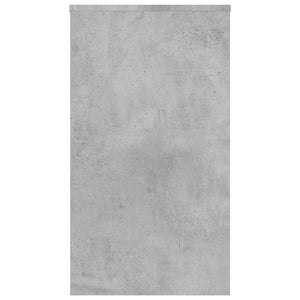 Scrivania Grigio Cemento 90x40x72 cm in Legno Multistrato 800382