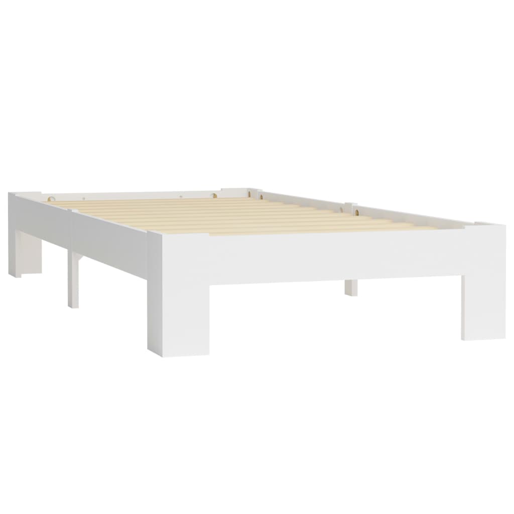 Giroletto Bianco in Legno Massello di Pino 90x200 cm cod mxl 63897