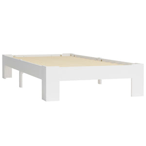 Giroletto Bianco in Legno Massello di Pino 90x200 cm cod mxl 63897