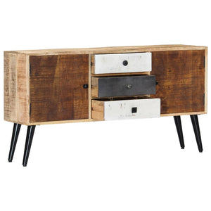 Credenza 118x30x62 cm in Legno Massello di Mango cod mxl 19733