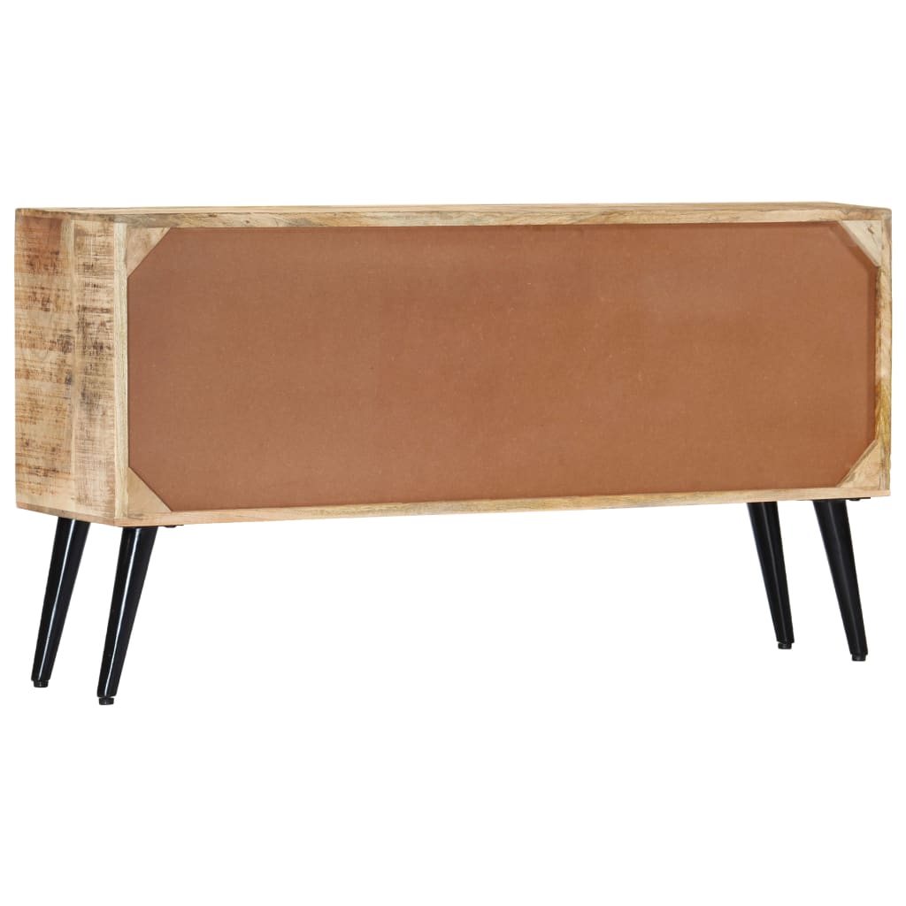 Credenza 118x30x62 cm in Legno Massello di Mango cod mxl 19733