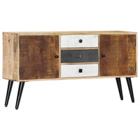 Credenza 118x30x62 cm in Legno Massello di Mango cod mxl 19733