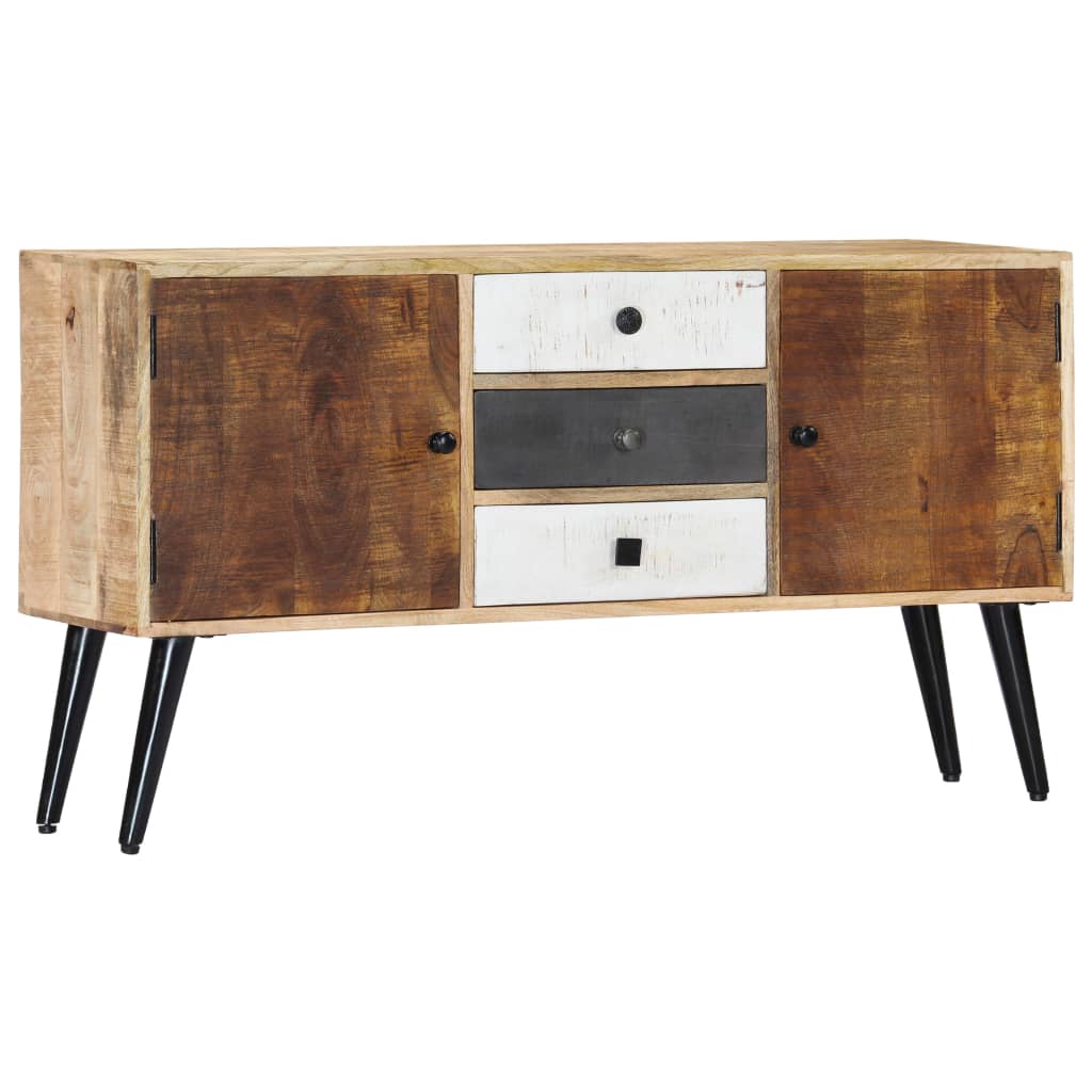 Credenza 118x30x62 cm in Legno Massello di Mango 282877