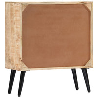 Credenza 70x30x78 cm in Legno Massello di Mango 282879