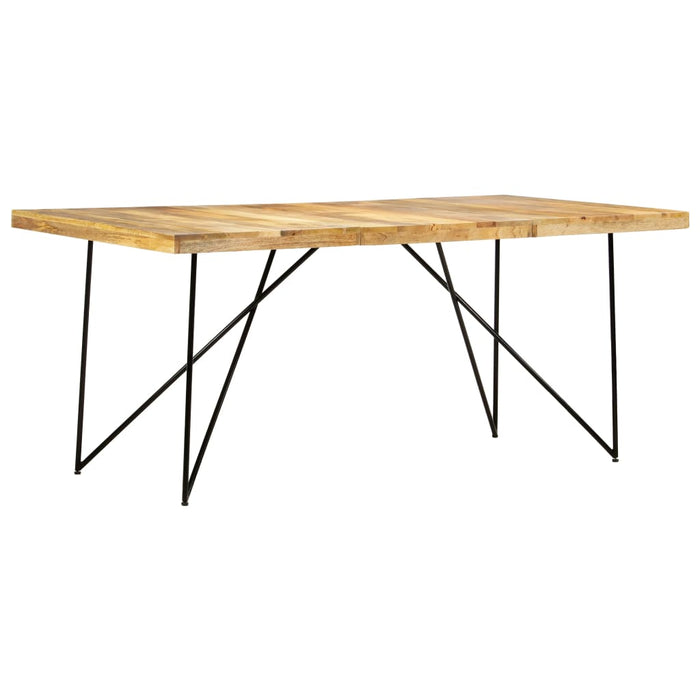 Tavolo da Pranzo 180x90x76 cm in Legno Massello di Mango  cod mxl 27954