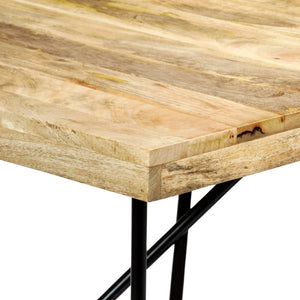 Tavolo da Pranzo 180x90x76 cm in Legno Massello di Mango  cod mxl 27954