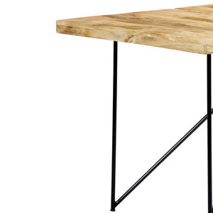 Tavolo da Pranzo 180x90x76 cm in Legno Massello di Mango  cod mxl 27954