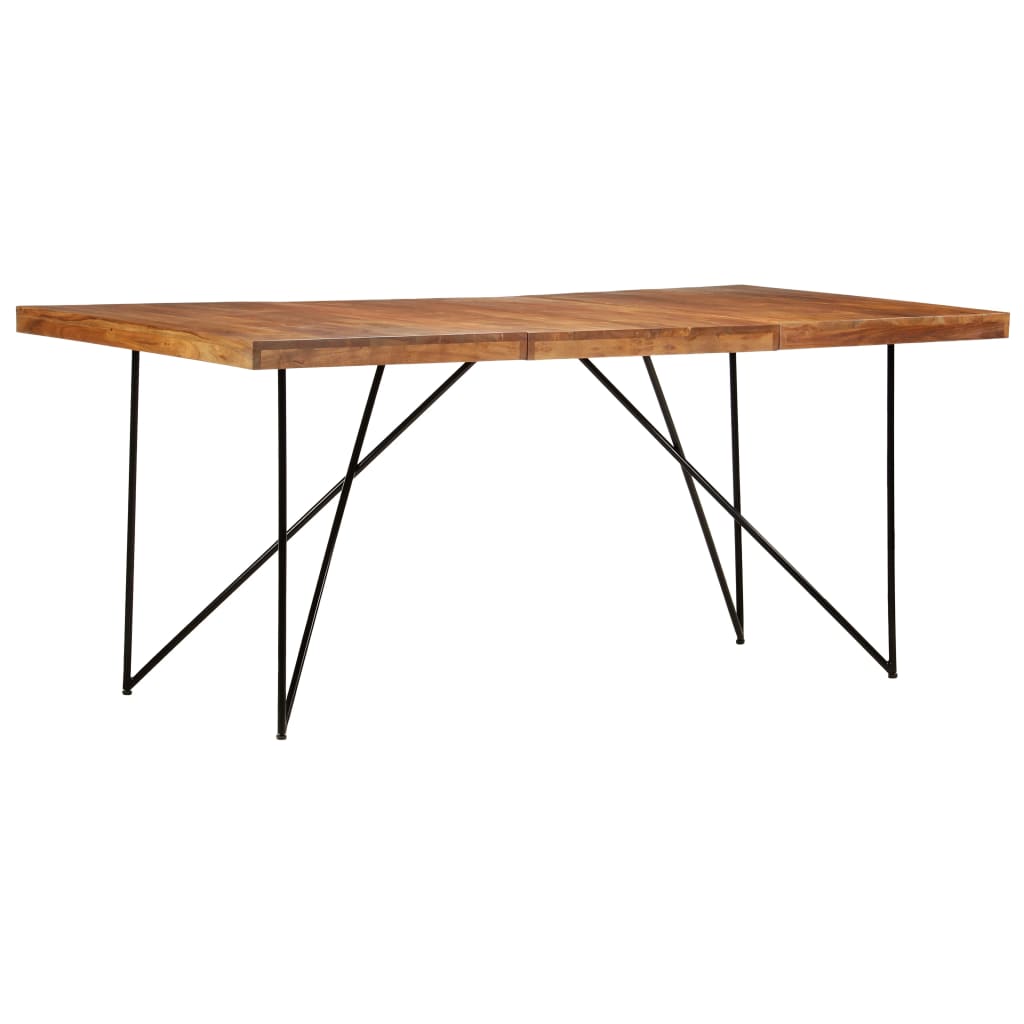 Tavolo da Pranzo 180x90x76 cm in Legno Massello di Acacia 282881