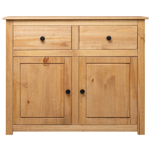 Credenza 93x40x80 cm in Legno Massello di Pino Panama Range 282697