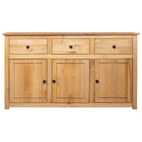 Credenza 135x40x80 cm in Legno Massello di Pino Panama Range