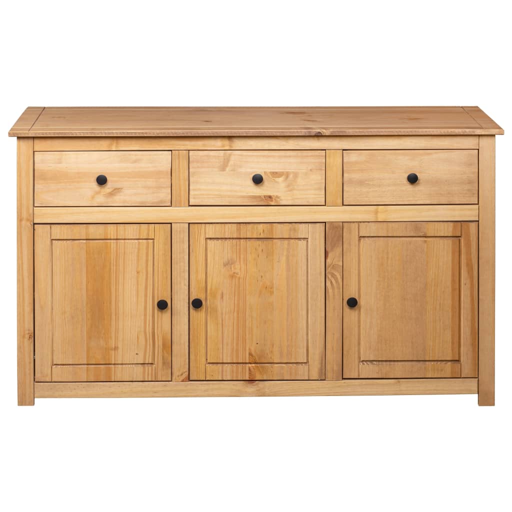 Credenza 135x40x80 cm in Legno Massello di Pino Panama Range