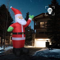 Babbo Natale Gonfiabile con LED IP44 600 cm XXL   cod mxl 41164