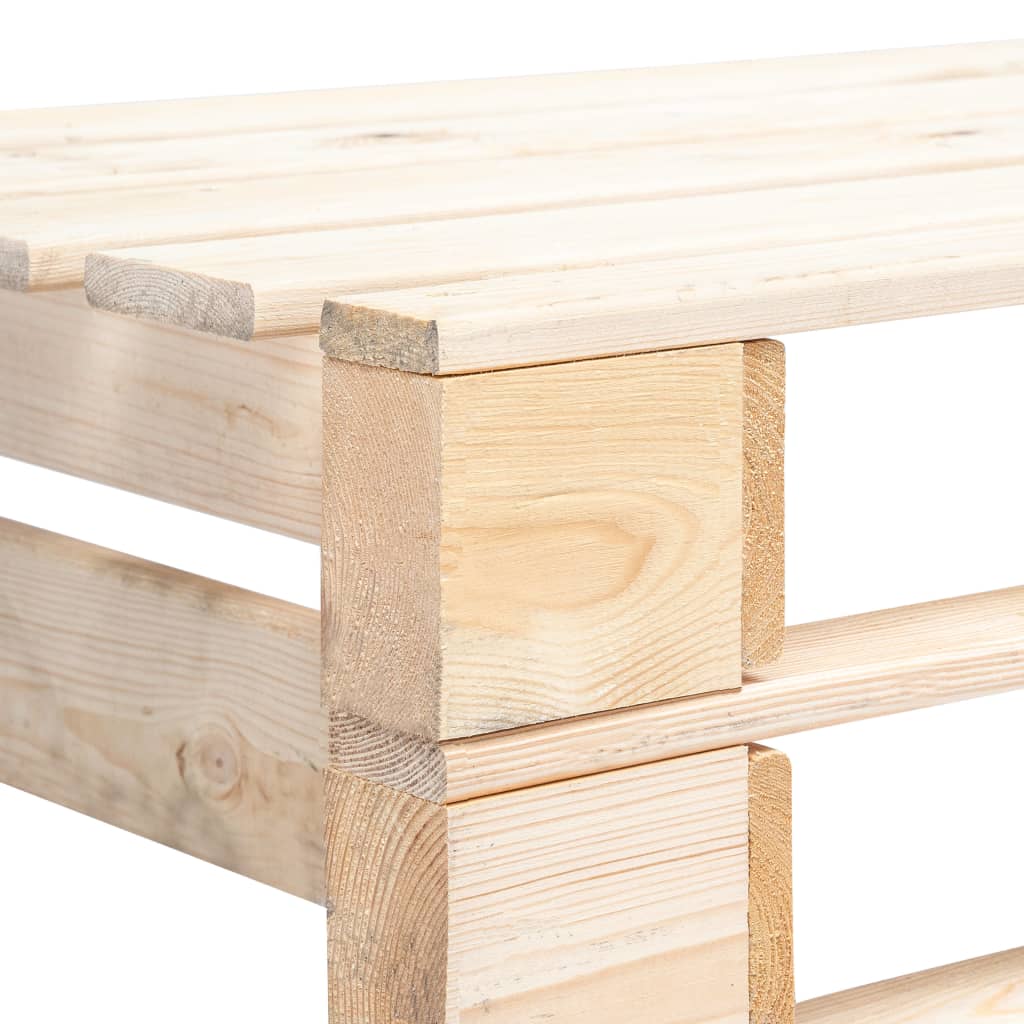 Panca da Giardino su Pallet in Legno 45768