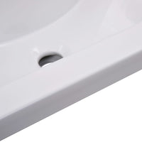 Lavabo da Incasso 61x39,5x18,5 cm in Ceramica Bianco cod mxl 53395