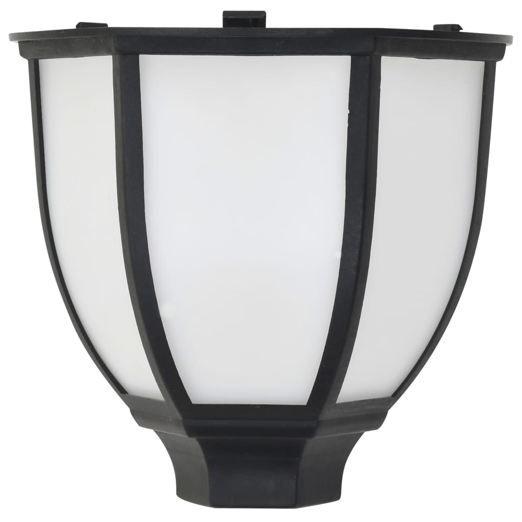 Lampade Solari da Esterno 6 pz LED Nere 277138