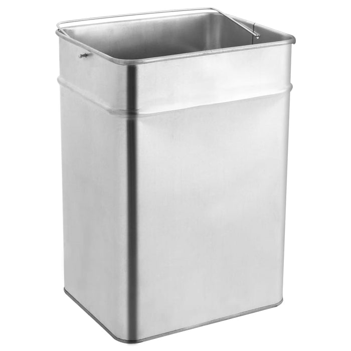 Pattumiera con Posacenere da Albergo 45 L Acciaio Inox  cod mxl 50102