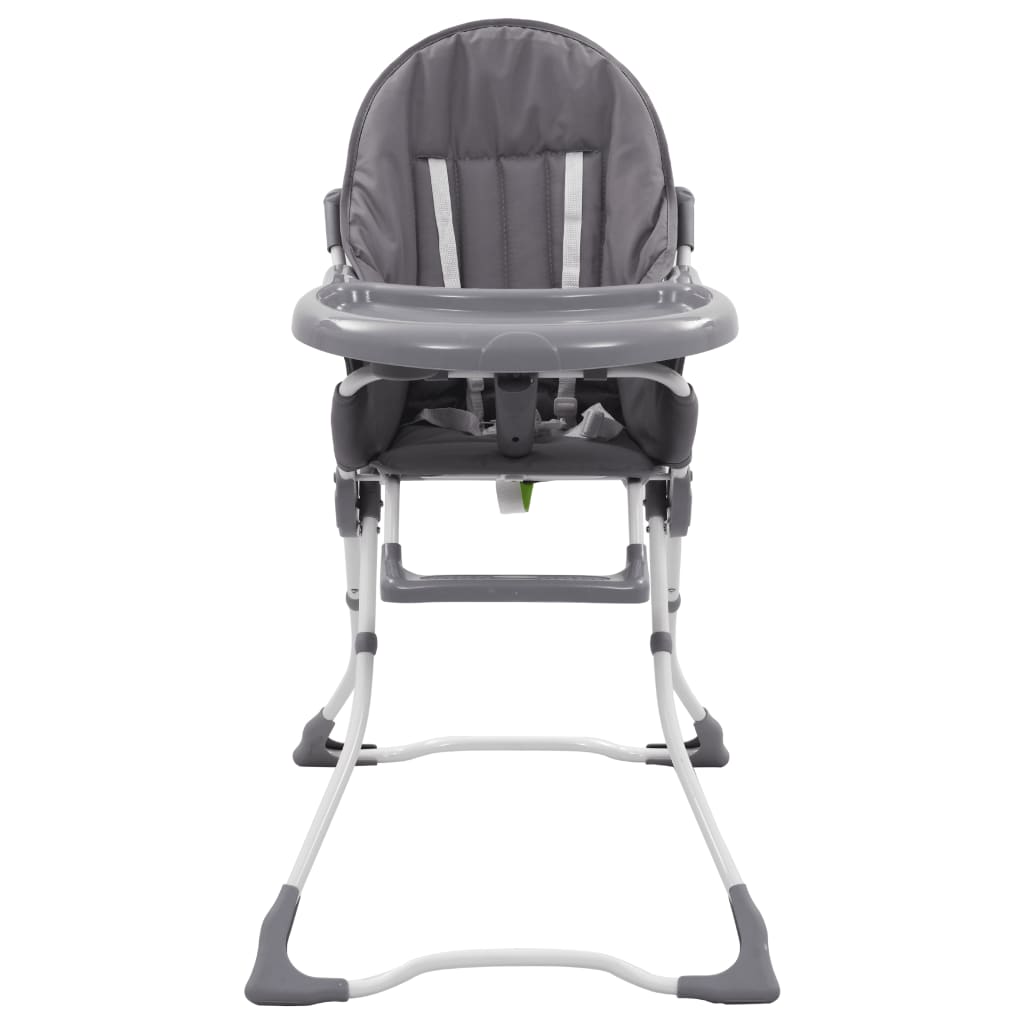 Seggiolone Pappa per Bambini Grigio e Bianco cod mxl 130762