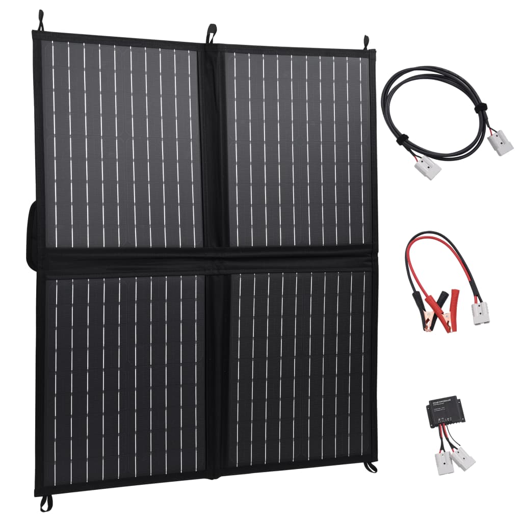 Pannello Solare Carica Batteria Pieghevole 80W 12V cod 9127