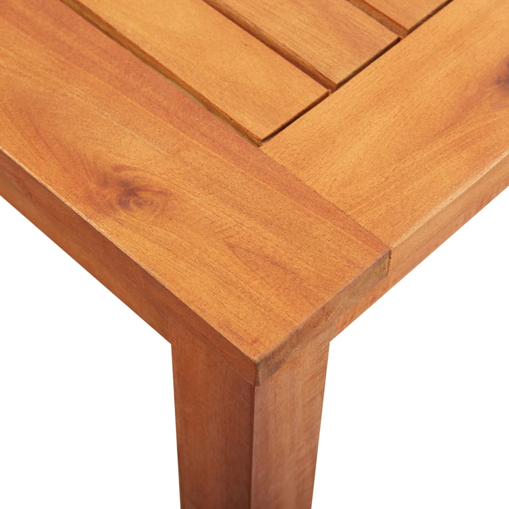 Tavolo da Giardino 150x90x74 cm in Legno Massello di Acacia cod mxl 34517