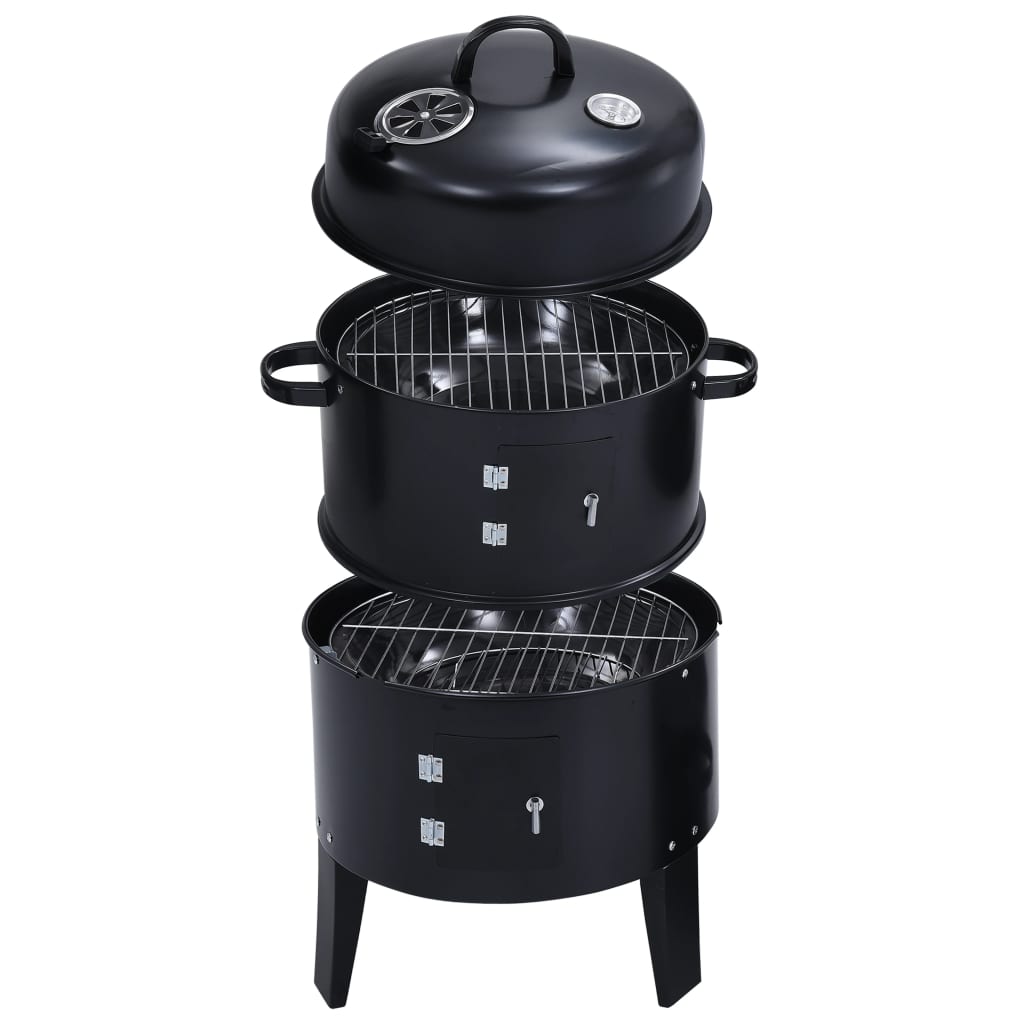 Griglia Barbecue a Carbone 3-in-1 40x80 cm cod mxl 23827