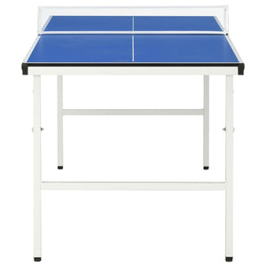 Tavolo da Ping Pong con Rete 5 Piedi 152x76x66 cm Blu