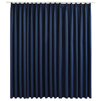 Tenda Oscurante con Ganci Blu 290x245 cm 134457