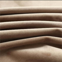 Tende Oscuranti con Anelli 2 pz Beige in Velluto 140x225 cm 134505