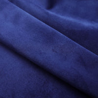 Tende Oscuranti con Anelli 2 pz Blu Scuro in Velluto 140x175 cm 134528