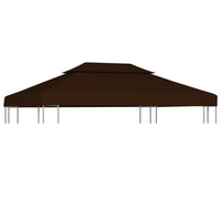 Copertura Superiore per Gazebo a 2 Strati 310g/m² 4x3m Marronecod mxl 121010