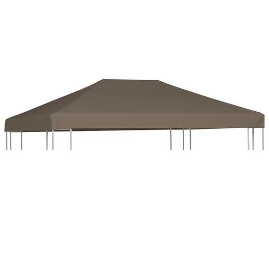 Copertura Superiore per Gazebo 310 g/m² 3x3m Grigio Talpa cod mxl 66150