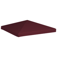 Copertura Superiore per Gazebo 310g/m² 3x3m Bordeaux 46620