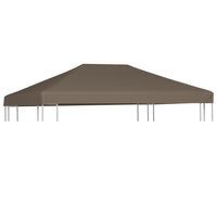 Copertura Superiore per Gazebo 310 g/m² 3x4m Grigio Talpa cod mxl 65750