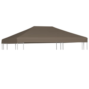 Copertura Superiore per Gazebo 310 g/m² 3x4m Grigio Talpa cod mxl 65750