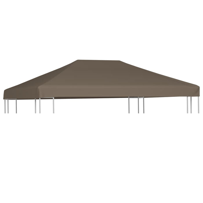 Copertura Superiore per Gazebo 310 g/m² 3x4m Grigio Talpa cod mxl 65750