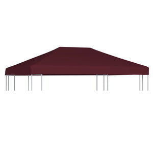 Copertura Superiore per Gazebo 310g/m² 3x4m Bordeaux cod mxl 71752