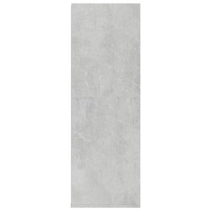 Scarpiera Grigio Cemento 54x34x100,5 cm in Legno Multistrato cod mxl 51355