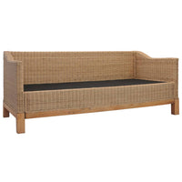 Set di Divani 2 pz con Cuscini in Rattan Naturale cod mxl 6263